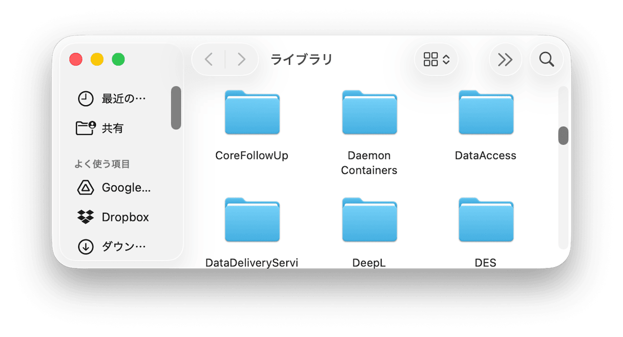 macOSのFinderライブラリフォルダ：Microsoft Teamsキャッシュファイルを手動で削除するためのシステムフォルダ一覧